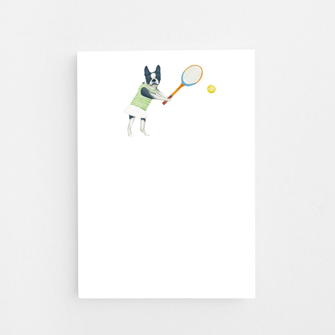 Frances Frenchie Takes the Serve Notepad (50 Pages)