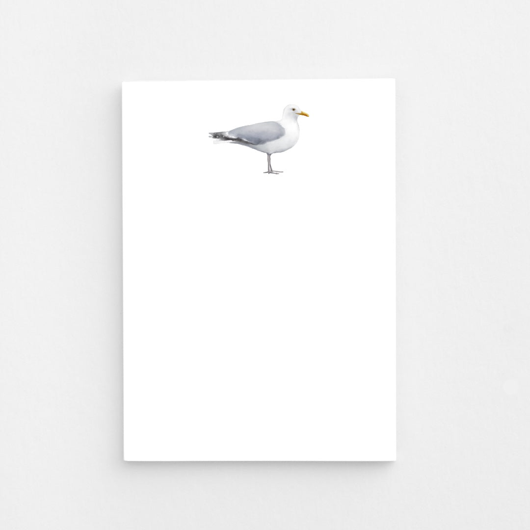 Gullbert Pondering His Next Flight Notepad (50 Pages)
