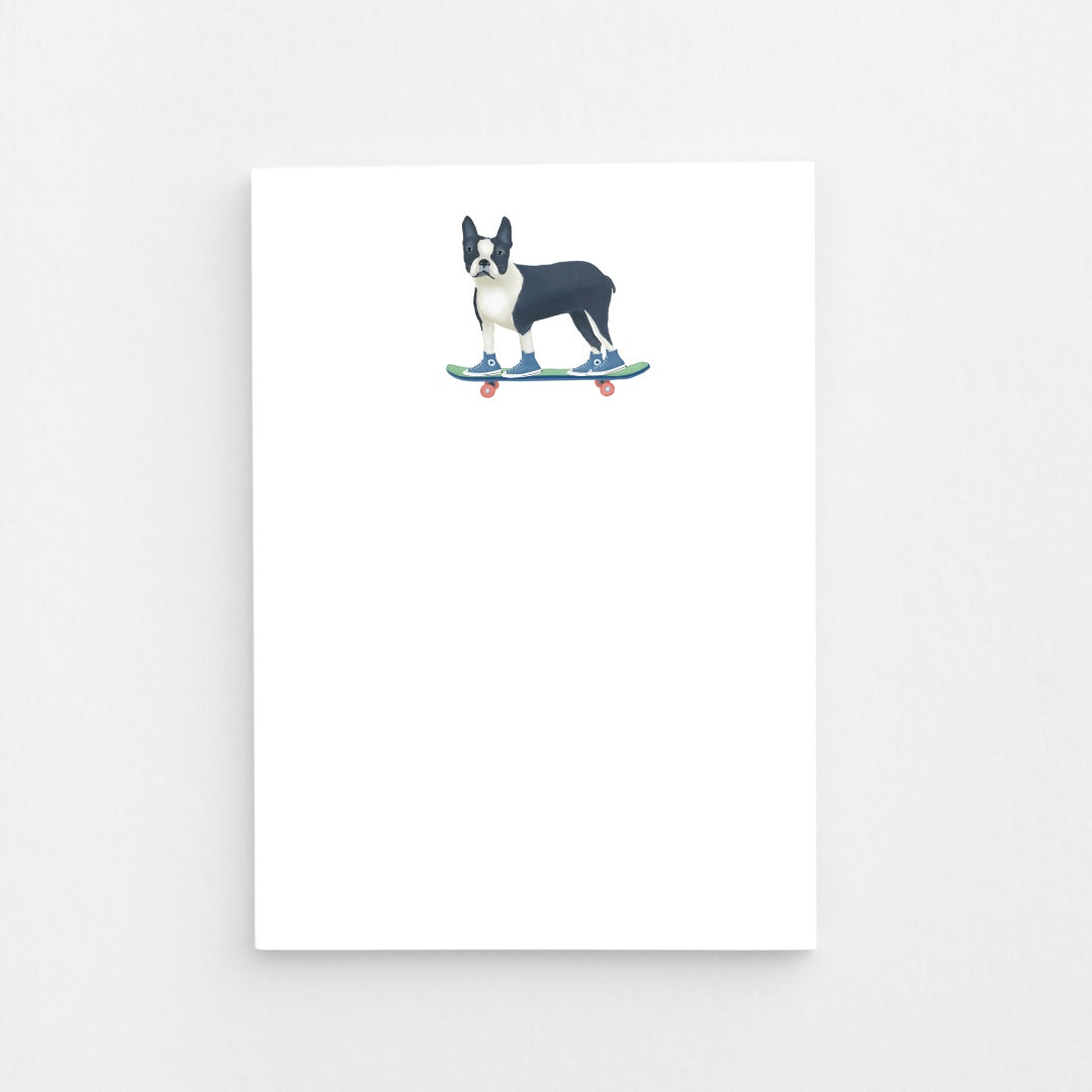 My Frenchie Wears Tennies Notepad (50 Pages)