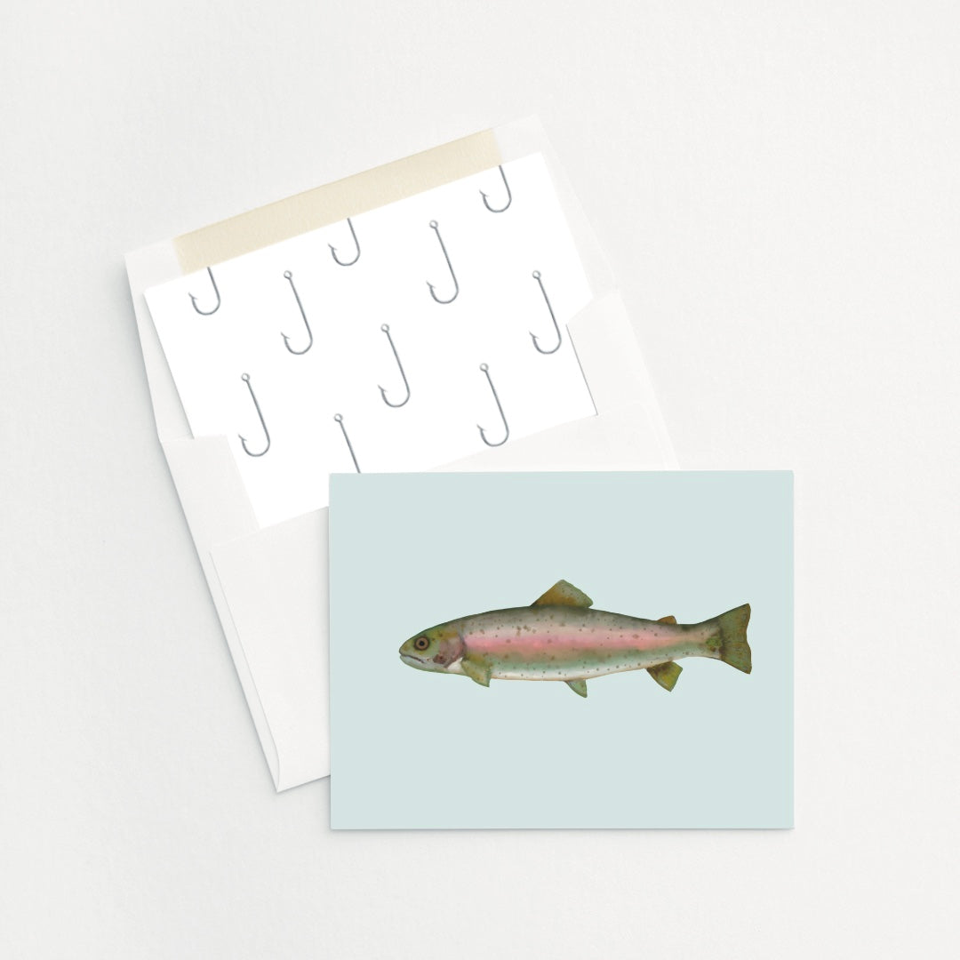 Never Doubt the Trout Notecard