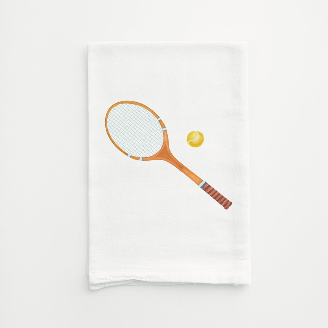 Tennis Anyone? Tea Towel