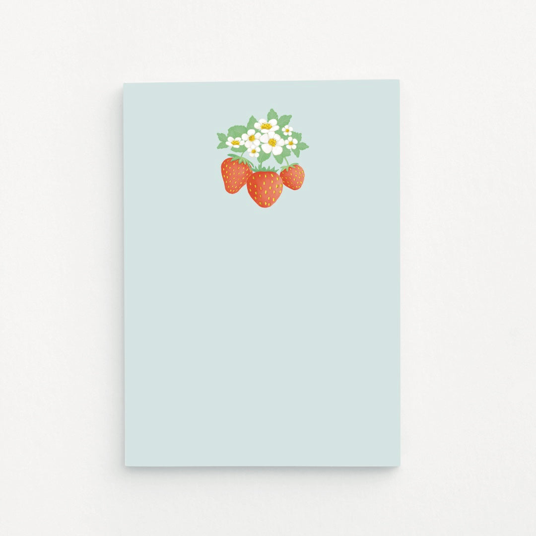 The Strawberries Picked Me Notepad (50 Pages)