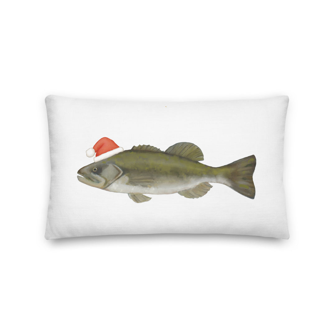 Santa Bass Pillow