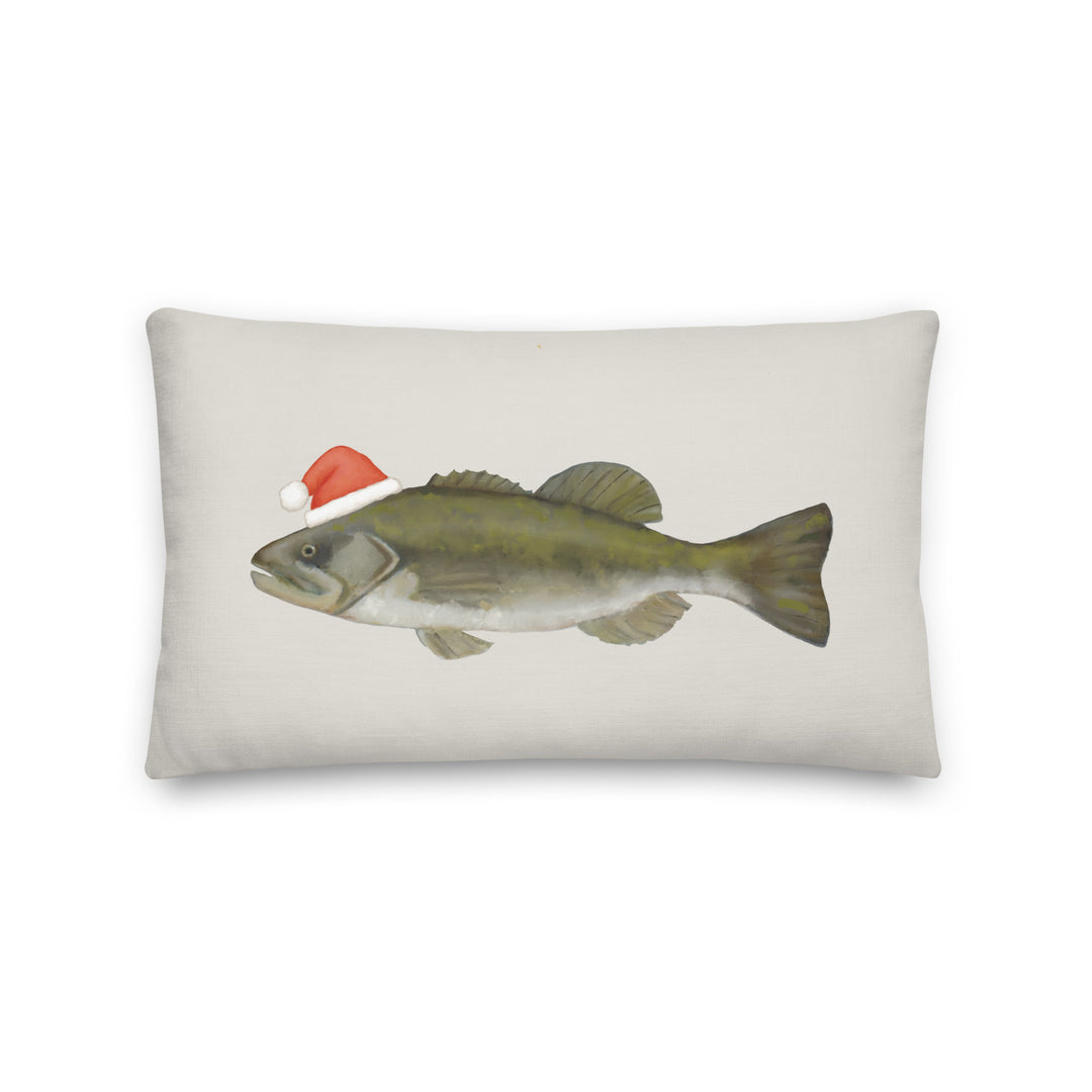 Santa Bass Pillow