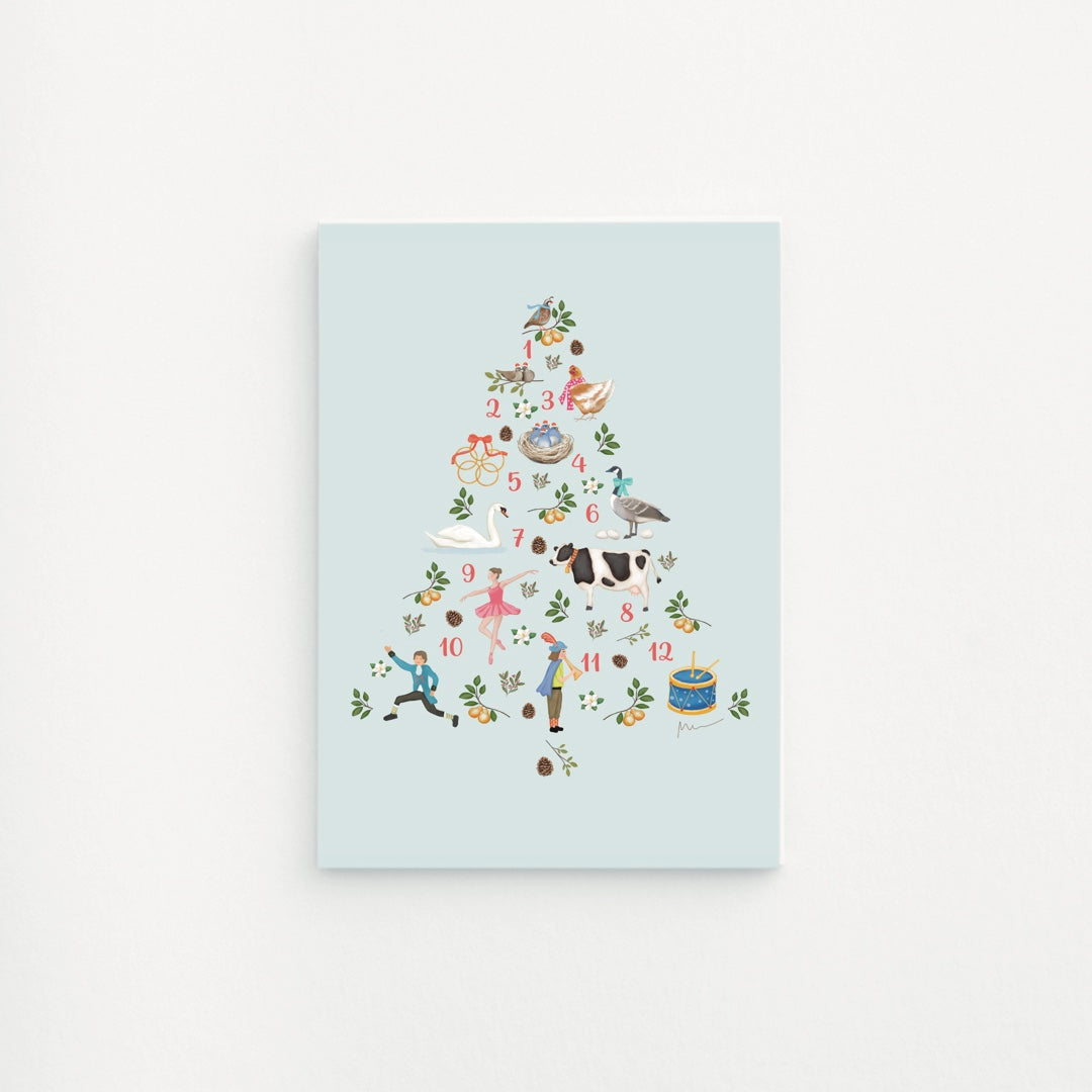 12 Days of Christmas Art Print