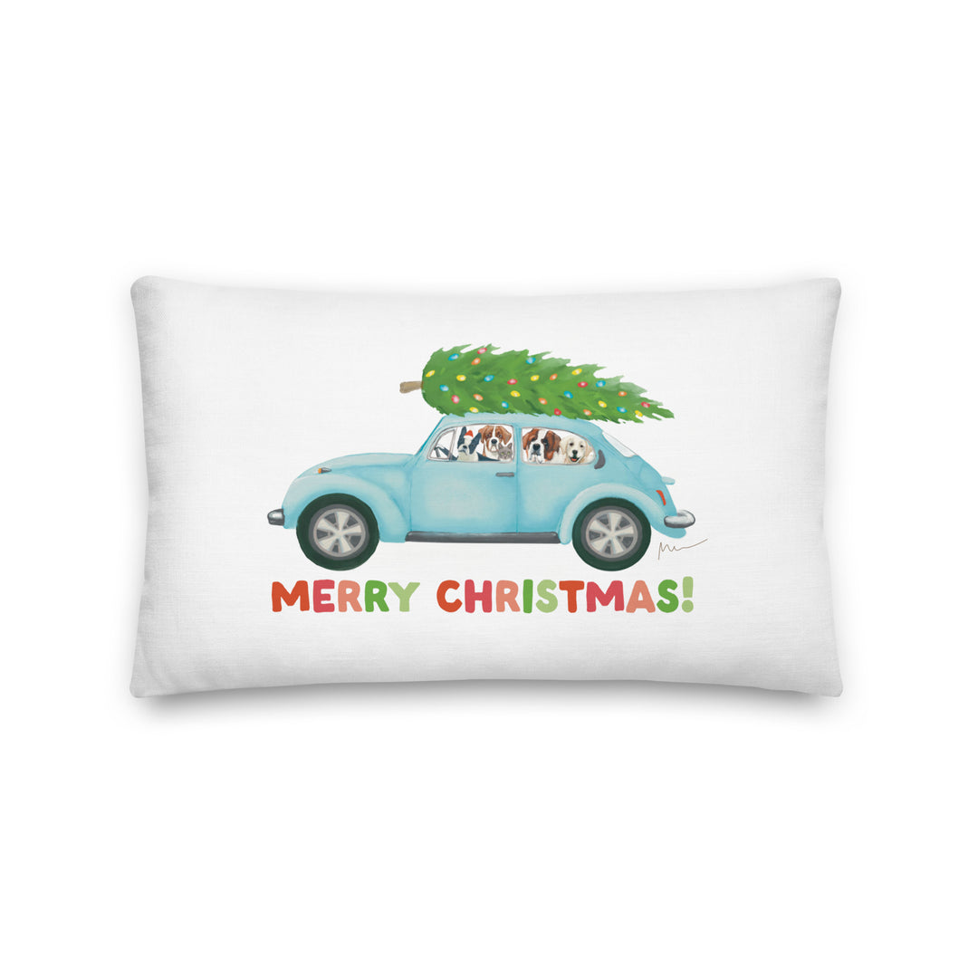 Punchbuggy Christmas Party Pillow