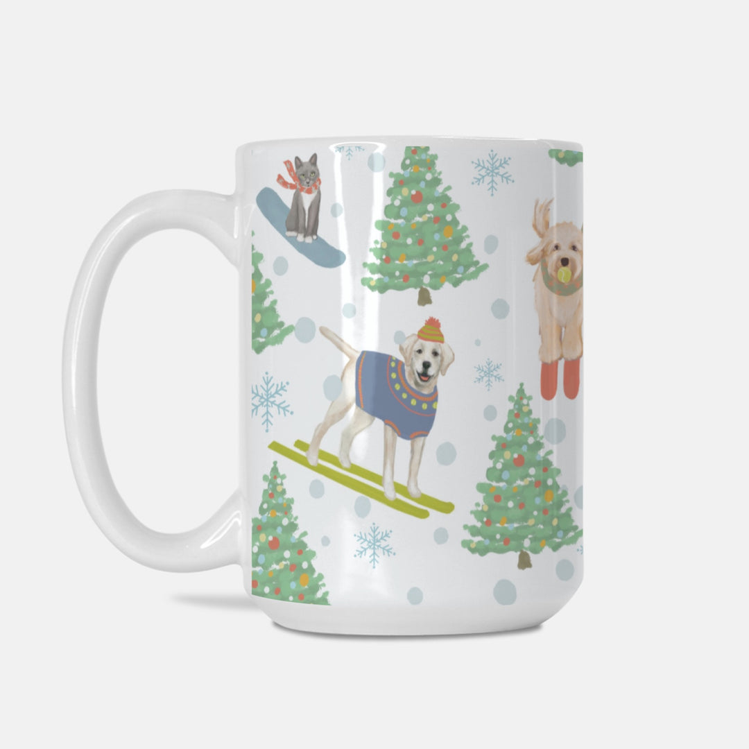 Pets On The Slopes Mug