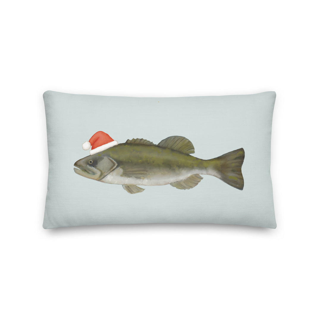 Santa Bass Pillow