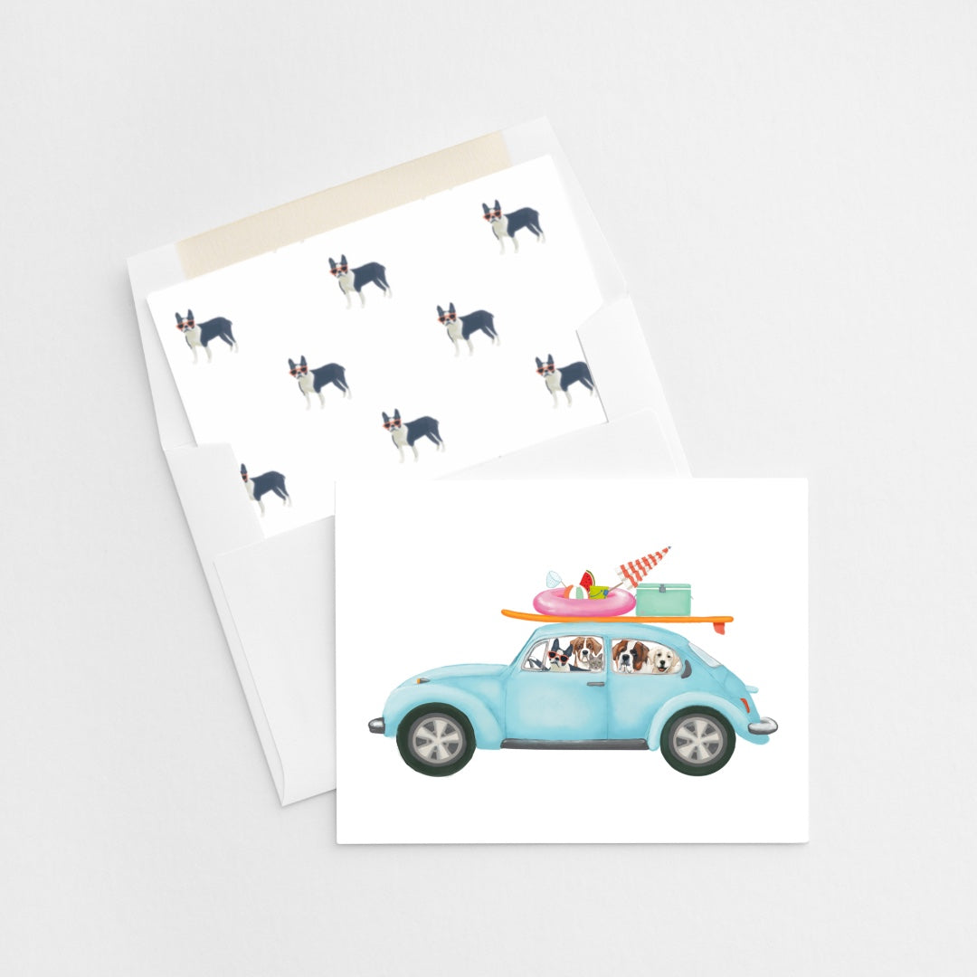 Pet Party To Paradise Notecard