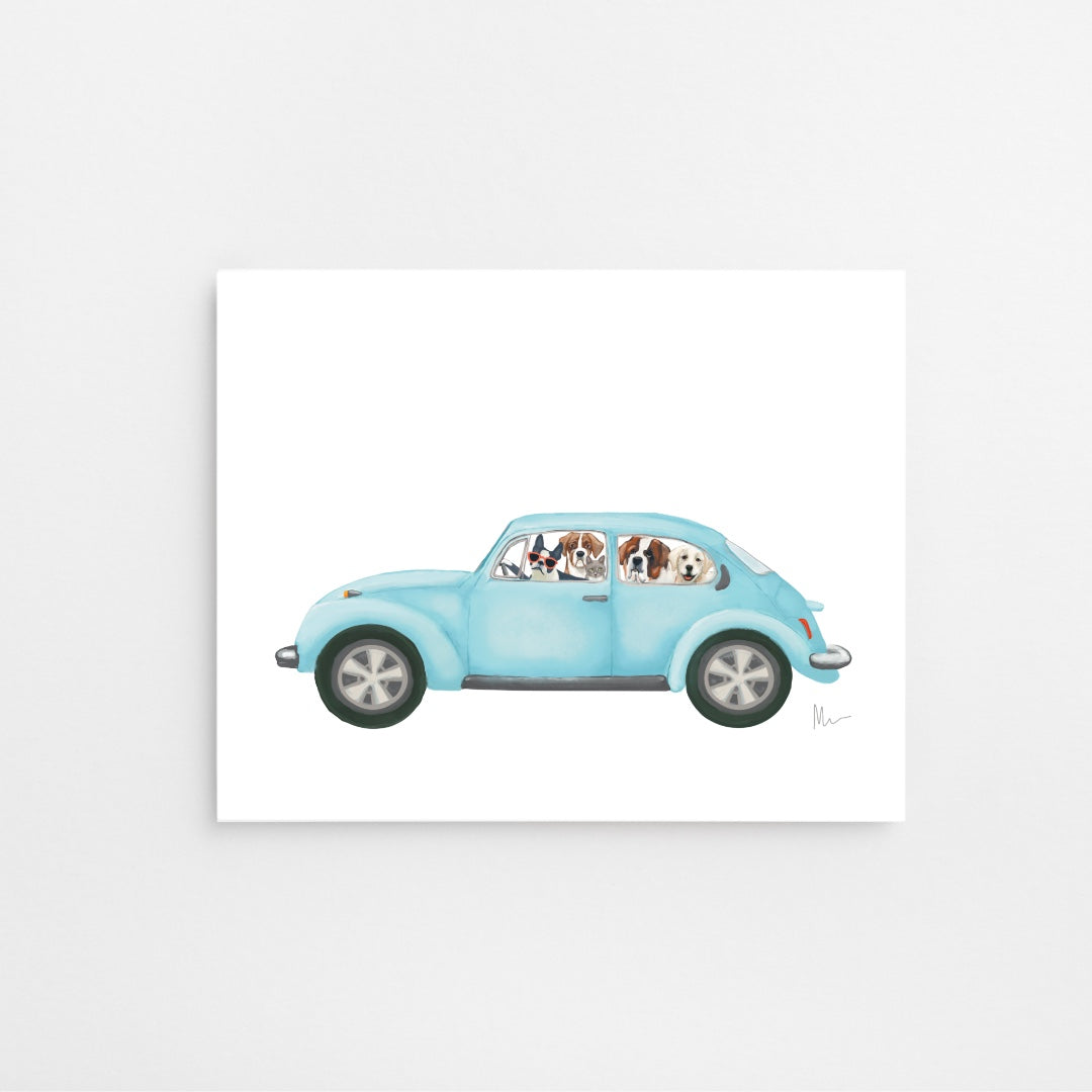 Punchbuggy Pets Art Print