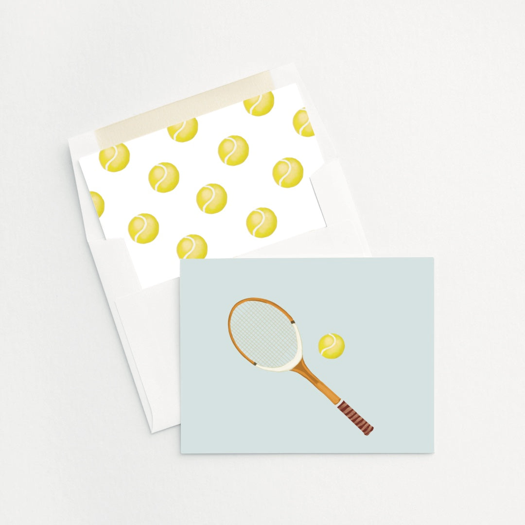 Tennis Anyone? Notecard