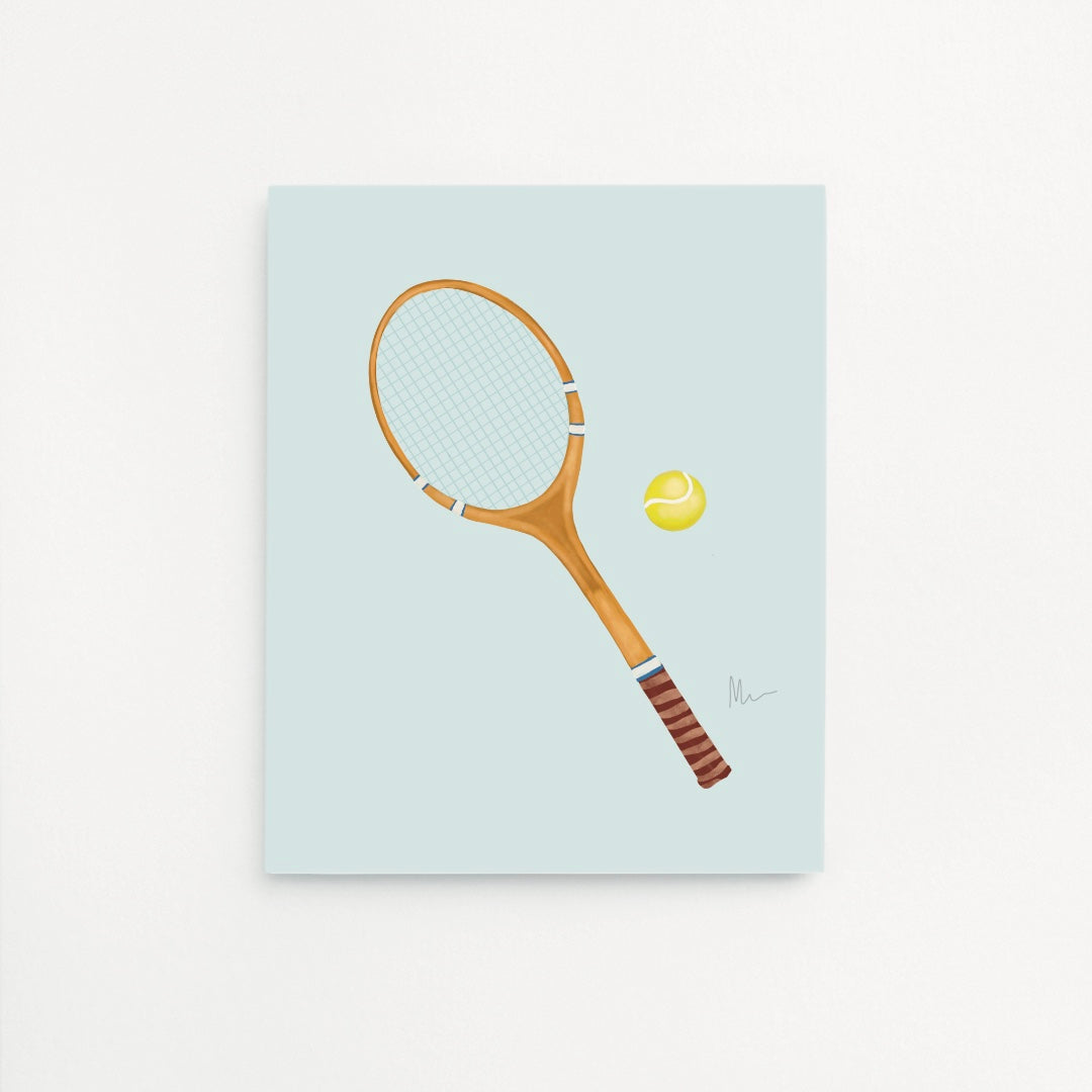 Tennis Anyone? Art Print