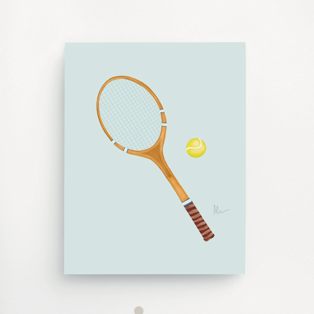 Tennis Anyone? Art Print